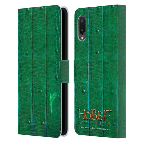 The Hobbit An Unexpected Journey Key Art Door Leather Book Wallet Case Cover For Samsung Galaxy A02/M02 (2021)