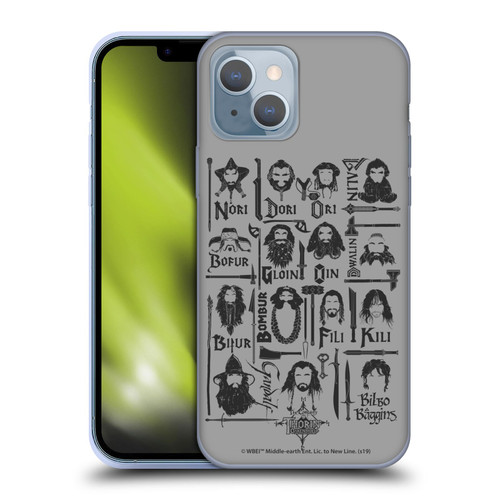 The Hobbit An Unexpected Journey Key Art The Company Soft Gel Case for Apple iPhone 14