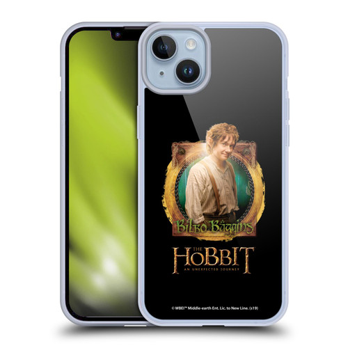 The Hobbit An Unexpected Journey Key Art Bilbo Soft Gel Case for Apple iPhone 14 Plus
