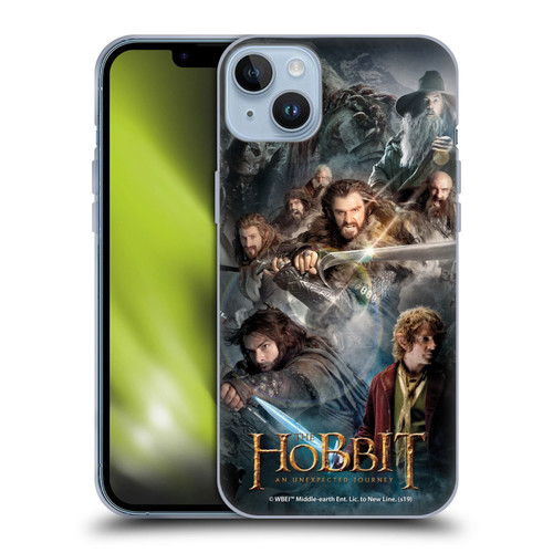 The Hobbit An Unexpected Journey Key Art Group Soft Gel Case for Apple iPhone 14 Plus