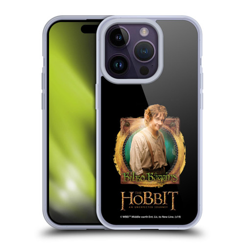 The Hobbit An Unexpected Journey Key Art Bilbo Soft Gel Case for Apple iPhone 14 Pro