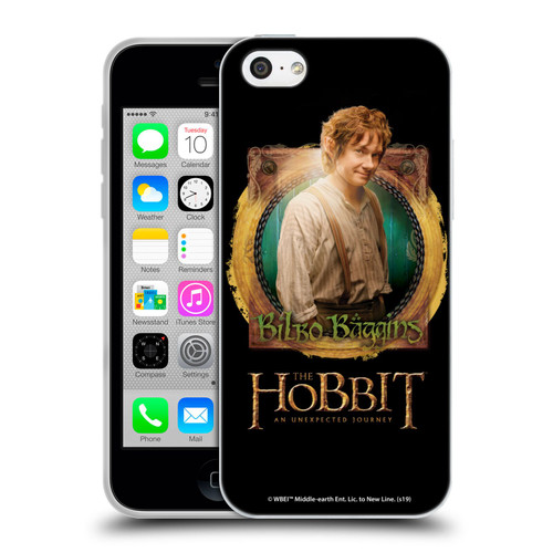 The Hobbit An Unexpected Journey Key Art Bilbo Soft Gel Case for Apple iPhone 5c