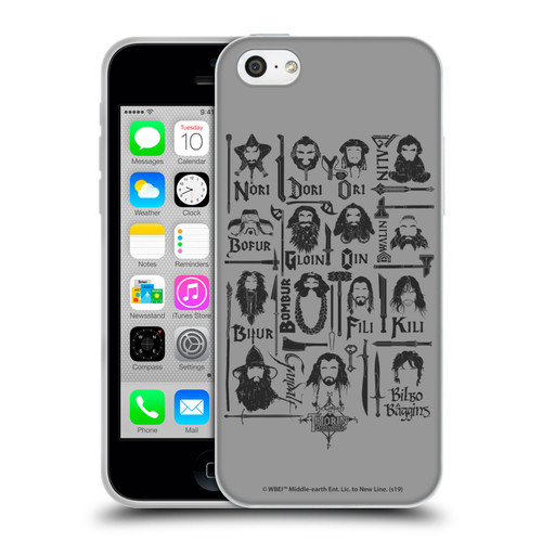 The Hobbit An Unexpected Journey Key Art The Company Soft Gel Case for Apple iPhone 5c