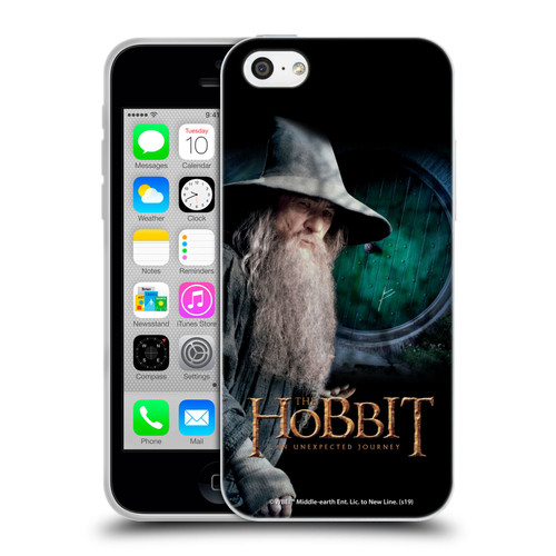 The Hobbit An Unexpected Journey Key Art Gandalf Soft Gel Case for Apple iPhone 5c