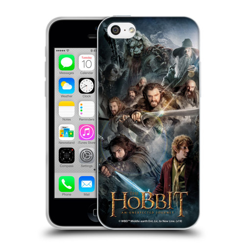The Hobbit An Unexpected Journey Key Art Group Soft Gel Case for Apple iPhone 5c