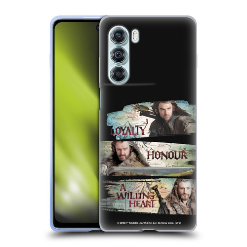 The Hobbit An Unexpected Journey Key Art Loyalty And Honour Soft Gel Case for Motorola Edge S30 / Moto G200 5G