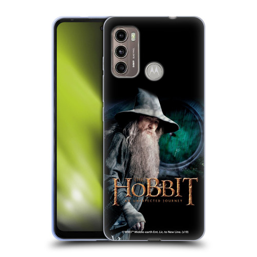 The Hobbit An Unexpected Journey Key Art Gandalf Soft Gel Case for Motorola Moto G60 / Moto G40 Fusion