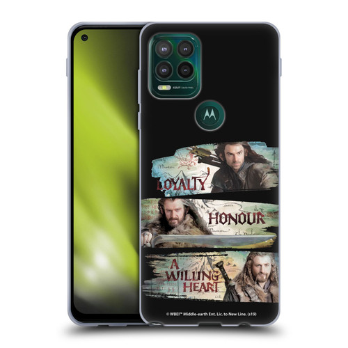 The Hobbit An Unexpected Journey Key Art Loyalty And Honour Soft Gel Case for Motorola Moto G Stylus 5G 2021