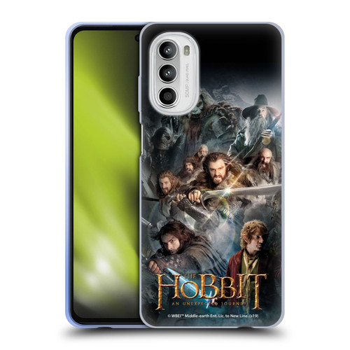 The Hobbit An Unexpected Journey Key Art Group Soft Gel Case for Motorola Moto G52