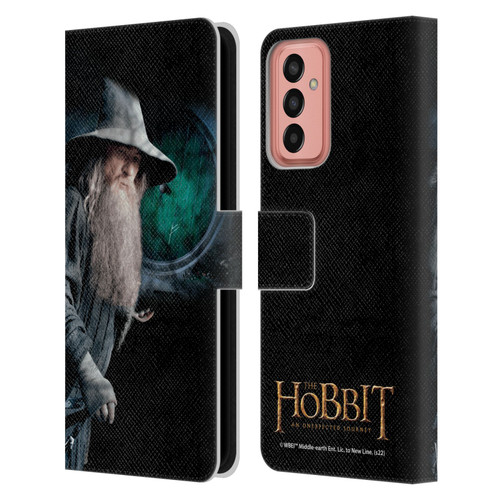 The Hobbit An Unexpected Journey Key Art Gandalf Leather Book Wallet Case Cover For Samsung Galaxy M13 (2022)