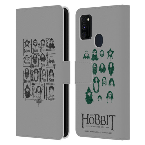 The Hobbit An Unexpected Journey Key Art The Company Leather Book Wallet Case Cover For Samsung Galaxy M30s (2019)/M21 (2020)