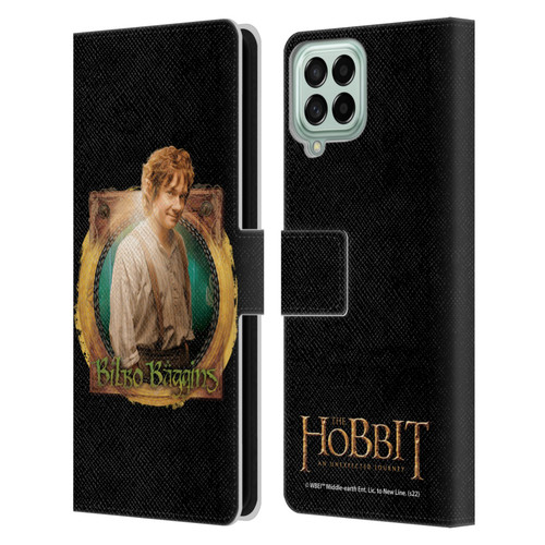 The Hobbit An Unexpected Journey Key Art Bilbo Leather Book Wallet Case Cover For Samsung Galaxy M53 (2022)