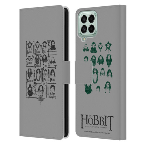 The Hobbit An Unexpected Journey Key Art The Company Leather Book Wallet Case Cover For Samsung Galaxy M53 (2022)