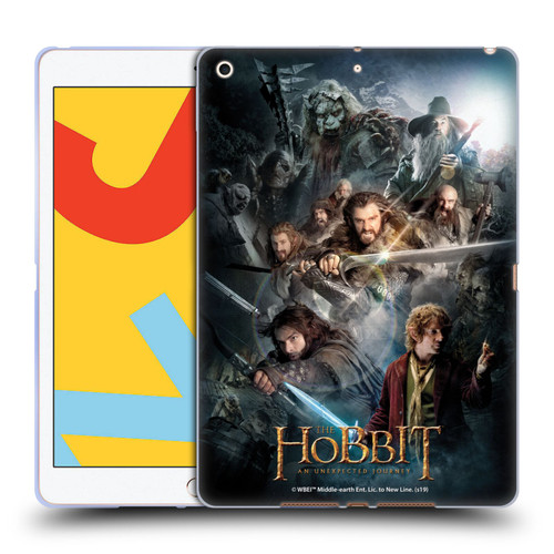 The Hobbit An Unexpected Journey Key Art Group Soft Gel Case for Apple iPad 10.2 2019/2020/2021