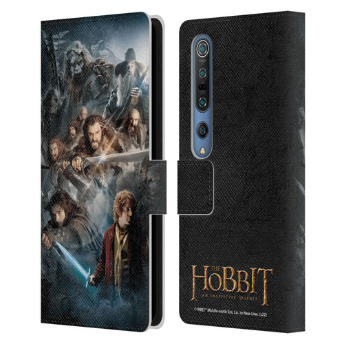 The Hobbit An Unexpected Journey Key Art Group Leather Book Wallet Case Cover For Xiaomi Mi 10 5G / Mi 10 Pro 5G