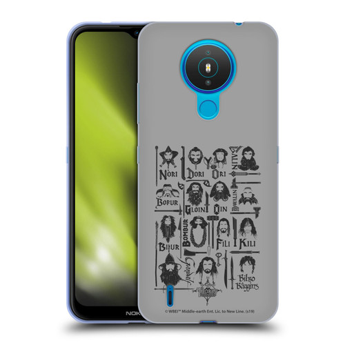 The Hobbit An Unexpected Journey Key Art The Company Soft Gel Case for Nokia 1.4