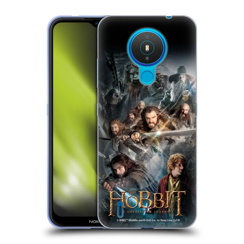 The Hobbit An Unexpected Journey Key Art Group Soft Gel Case for Nokia 1.4