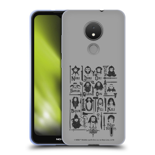 The Hobbit An Unexpected Journey Key Art The Company Soft Gel Case for Nokia C21