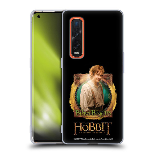The Hobbit An Unexpected Journey Key Art Bilbo Soft Gel Case for OPPO Find X2 Pro 5G