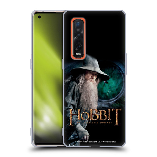The Hobbit An Unexpected Journey Key Art Gandalf Soft Gel Case for OPPO Find X2 Pro 5G