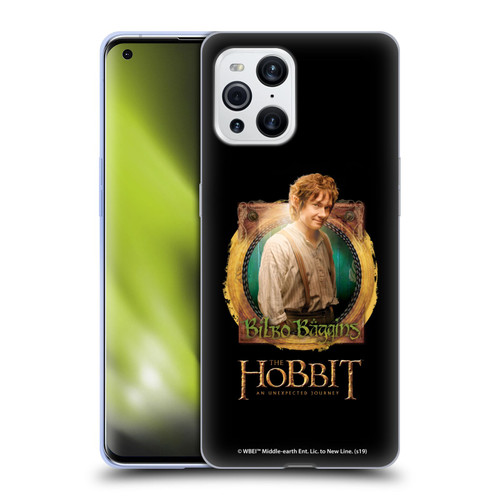 The Hobbit An Unexpected Journey Key Art Bilbo Soft Gel Case for OPPO Find X3 / Pro