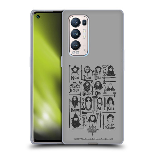 The Hobbit An Unexpected Journey Key Art The Company Soft Gel Case for OPPO Find X3 Neo / Reno5 Pro+ 5G