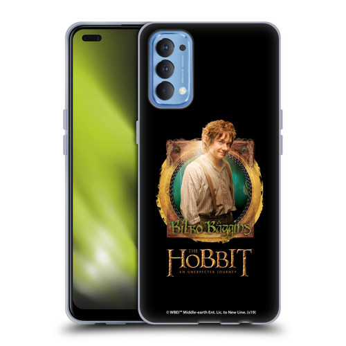 The Hobbit An Unexpected Journey Key Art Bilbo Soft Gel Case for OPPO Reno 4 5G