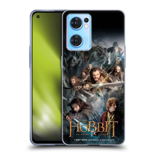 The Hobbit An Unexpected Journey Key Art Group Soft Gel Case for OPPO Reno7 5G / Find X5 Lite