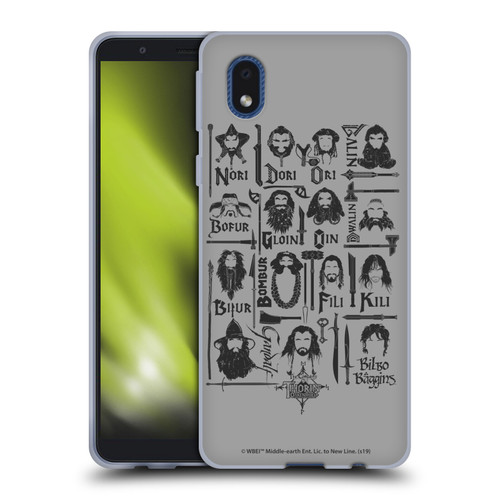 The Hobbit An Unexpected Journey Key Art The Company Soft Gel Case for Samsung Galaxy A01 Core (2020)