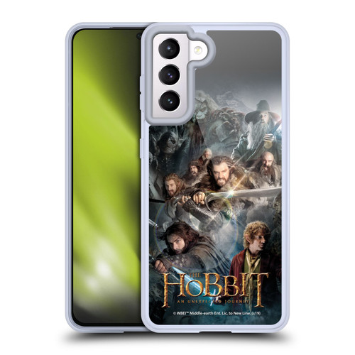 The Hobbit An Unexpected Journey Key Art Group Soft Gel Case for Samsung Galaxy S21 5G