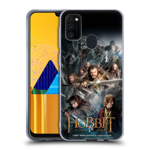 The Hobbit An Unexpected Journey Key Art Group Soft Gel Case for Samsung Galaxy M30s (2019)/M21 (2020)