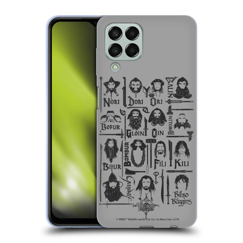 The Hobbit An Unexpected Journey Key Art The Company Soft Gel Case for Samsung Galaxy M33 (2022)