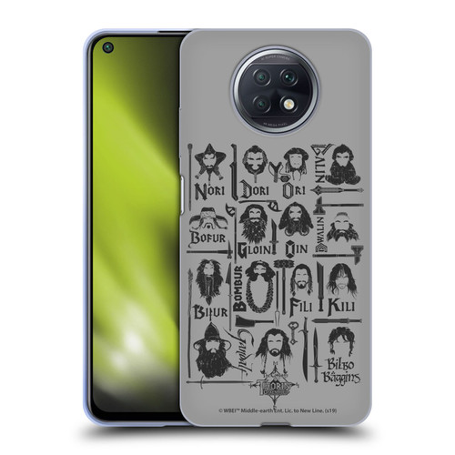 The Hobbit An Unexpected Journey Key Art The Company Soft Gel Case for Xiaomi Redmi Note 9T 5G