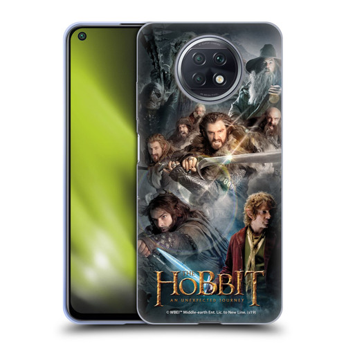 The Hobbit An Unexpected Journey Key Art Group Soft Gel Case for Xiaomi Redmi Note 9T 5G