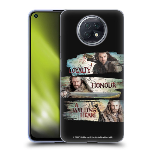 The Hobbit An Unexpected Journey Key Art Loyalty And Honour Soft Gel Case for Xiaomi Redmi Note 9T 5G