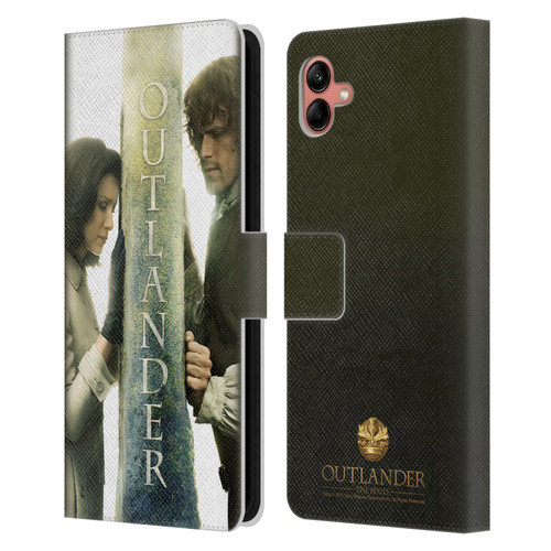 Outlander Key Art Season 3 Poster Leather Book Wallet Case Cover For Samsung Galaxy A04 (2022)