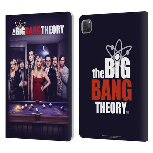 The Big Bang Theory Key Art Season 11 C Leather Book Wallet Case Cover For Apple iPad Pro 11 2020 / 2021 / 2022