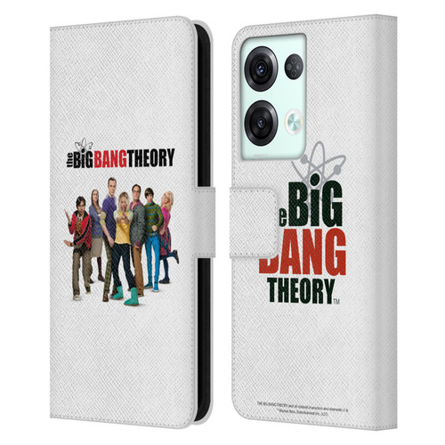 The Big Bang Theory Key Art Season 10 Leather Book Wallet Case Cover For OPPO Reno8 Pro