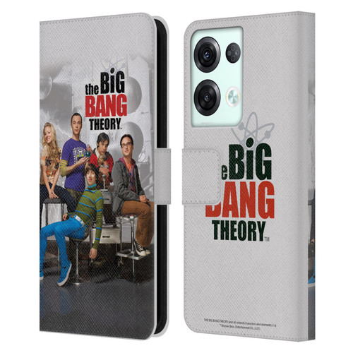 The Big Bang Theory Key Art Season 3 Leather Book Wallet Case Cover For OPPO Reno8 Pro