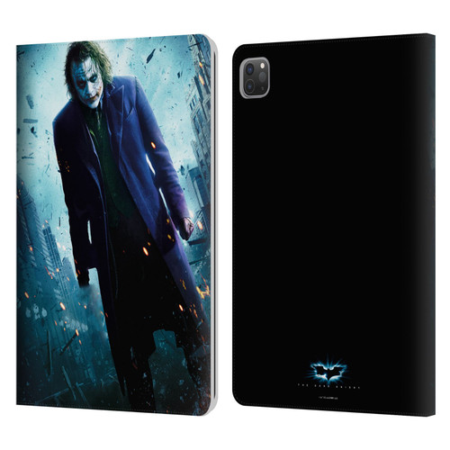 The Dark Knight Key Art Joker Poster Leather Book Wallet Case Cover For Apple iPad Pro 11 2020 / 2021 / 2022