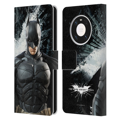 The Dark Knight Rises Character Art Batman Leather Book Wallet Case Cover For Huawei Mate 40 Pro 5G