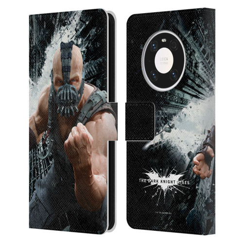 The Dark Knight Rises Character Art Bane Leather Book Wallet Case Cover For Huawei Mate 40 Pro 5G