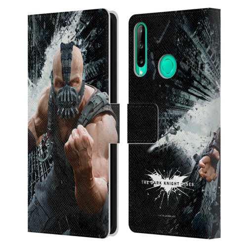 The Dark Knight Rises Character Art Bane Leather Book Wallet Case Cover For Huawei P40 lite E