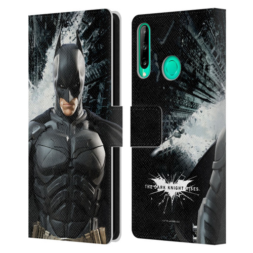 The Dark Knight Rises Character Art Batman Leather Book Wallet Case Cover For Huawei P40 lite E