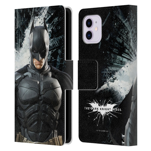 The Dark Knight Rises Character Art Batman Leather Book Wallet Case Cover For Apple iPhone 11