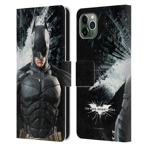 The Dark Knight Rises Character Art Batman Leather Book Wallet Case Cover For Apple iPhone 11 Pro Max
