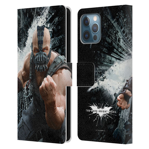 The Dark Knight Rises Character Art Bane Leather Book Wallet Case Cover For Apple iPhone 12 Pro Max