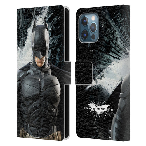 The Dark Knight Rises Character Art Batman Leather Book Wallet Case Cover For Apple iPhone 12 Pro Max