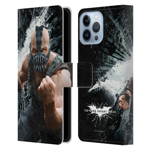 The Dark Knight Rises Character Art Bane Leather Book Wallet Case Cover For Apple iPhone 13 Pro Max