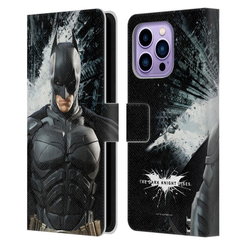 The Dark Knight Rises Character Art Batman Leather Book Wallet Case Cover For Apple iPhone 14 Pro Max